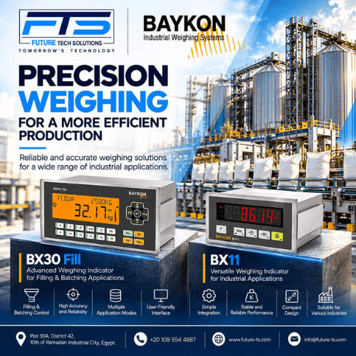 BAYKON Industrial Weighing and Control Solutions: Connecting Accurate Measurement with Industrial Automation